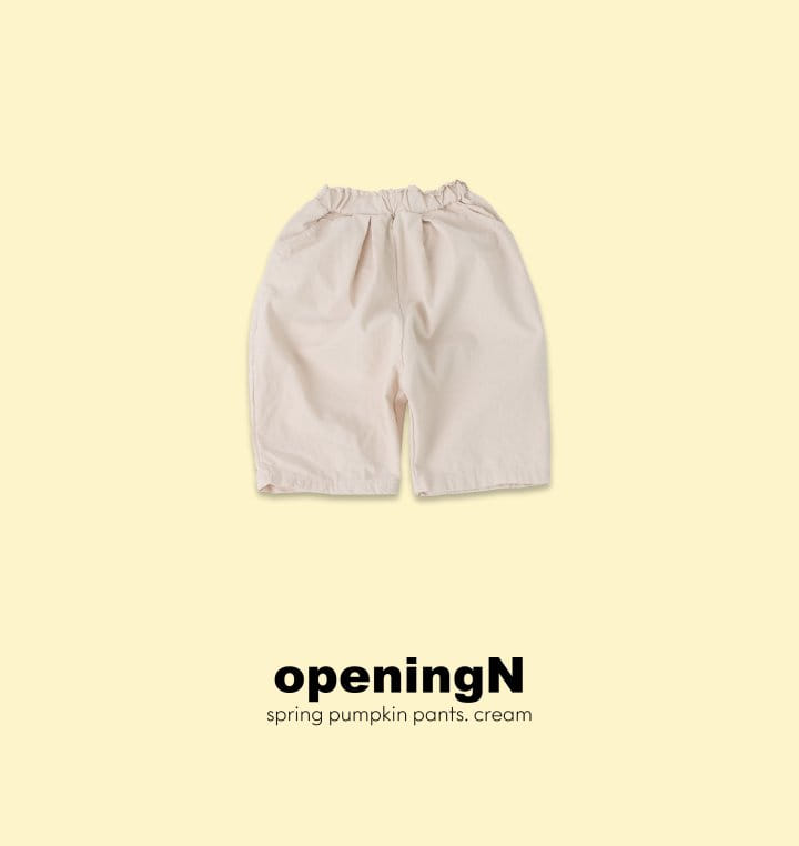 Opening & - Korean Children Fashion - #minifashionista - Spring Pumpkin Pants  - 2