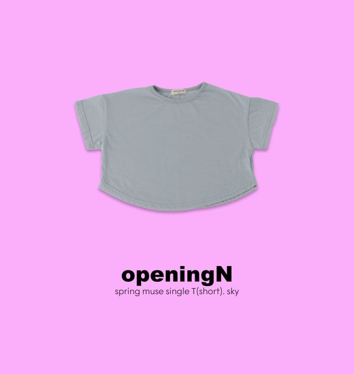 Opening & - Korean Children Fashion - #stylishchildhood - Muse Short Tee  - 5