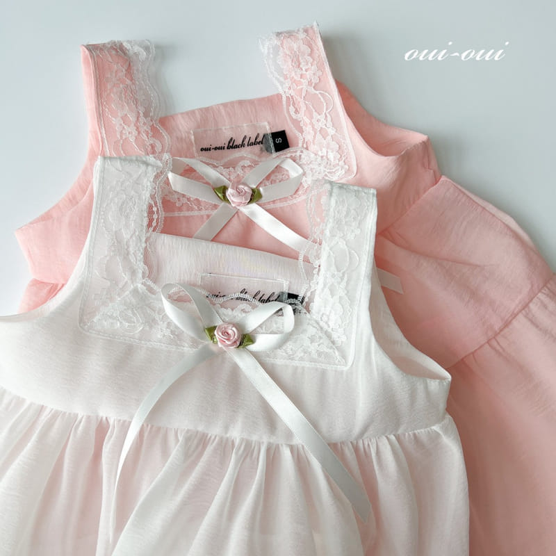Oui Oui - Korean Children Fashion - #Kfashion4kids - Peach One-piece - 12
