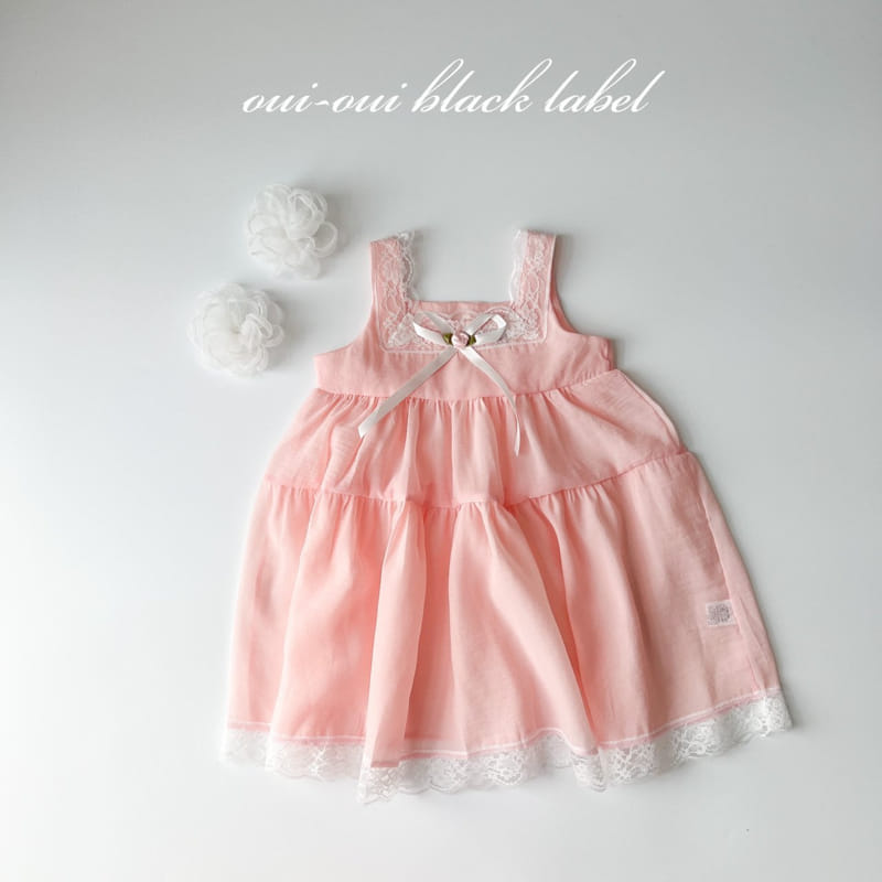 Oui Oui - Korean Children Fashion - #kidsstore - Peach One-piece - 10