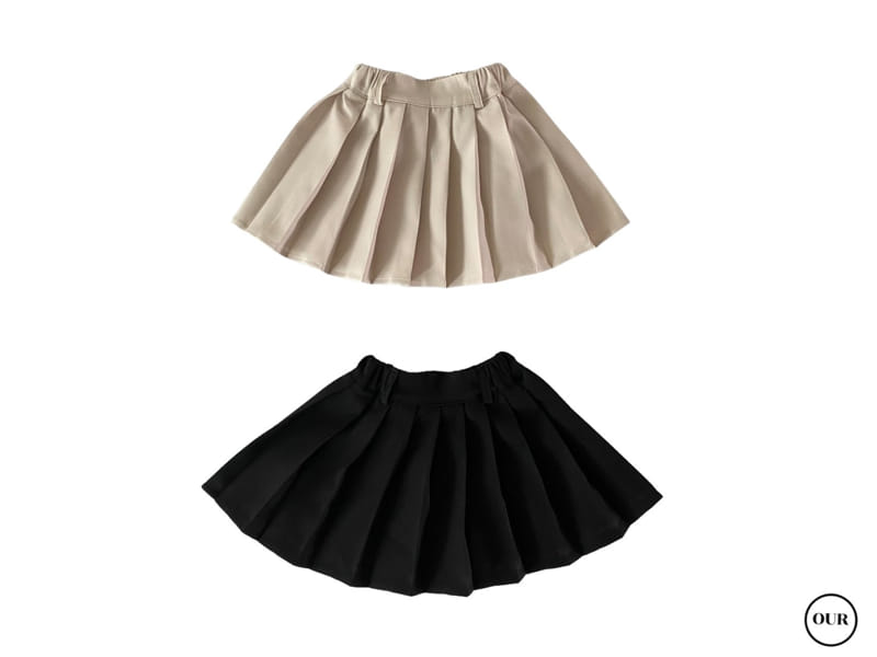Our - Korean Children Fashion - #childofig - Breeze Pleats Skirt