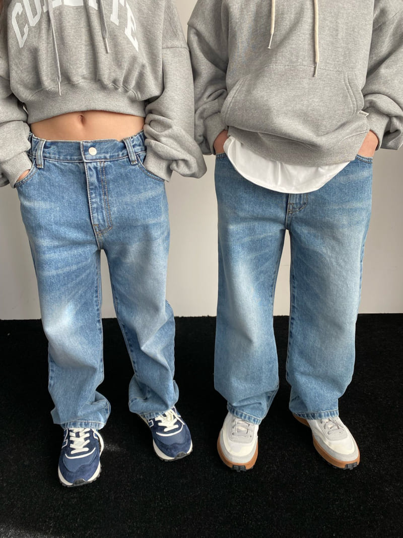 Our - Korean Children Fashion - #childrensboutique - Other Wide Jeans - 8