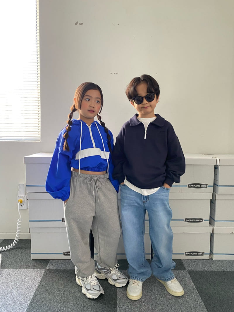 Our - Korean Children Fashion - #childrensboutique - Crop Wind Anorak - 3