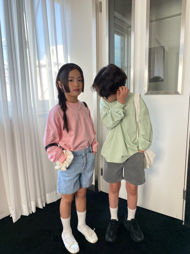 Our - Korean Children Fashion - #discoveringself - Plain Shorts - 3