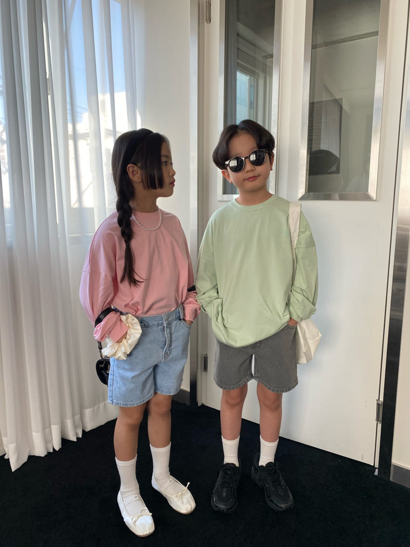 Our - Korean Children Fashion - #discoveringself - Plain Shorts - 4