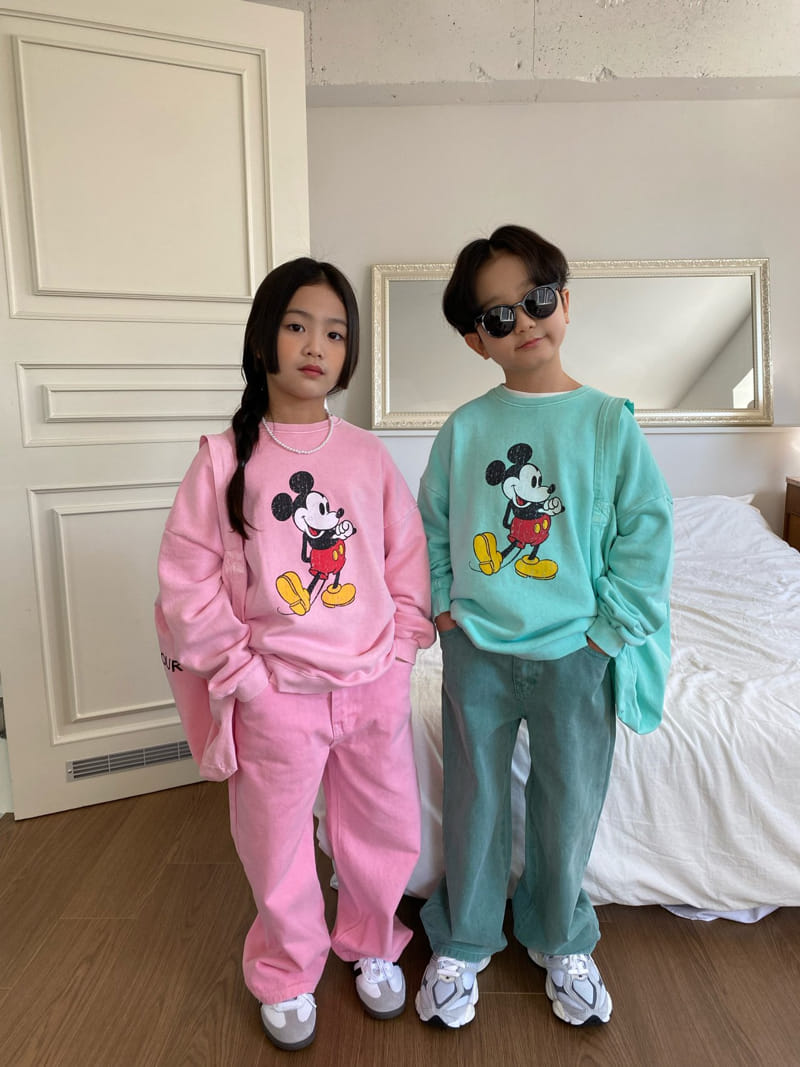 Our - Korean Children Fashion - #fashionkids - Paint M Sweatshirt - 3