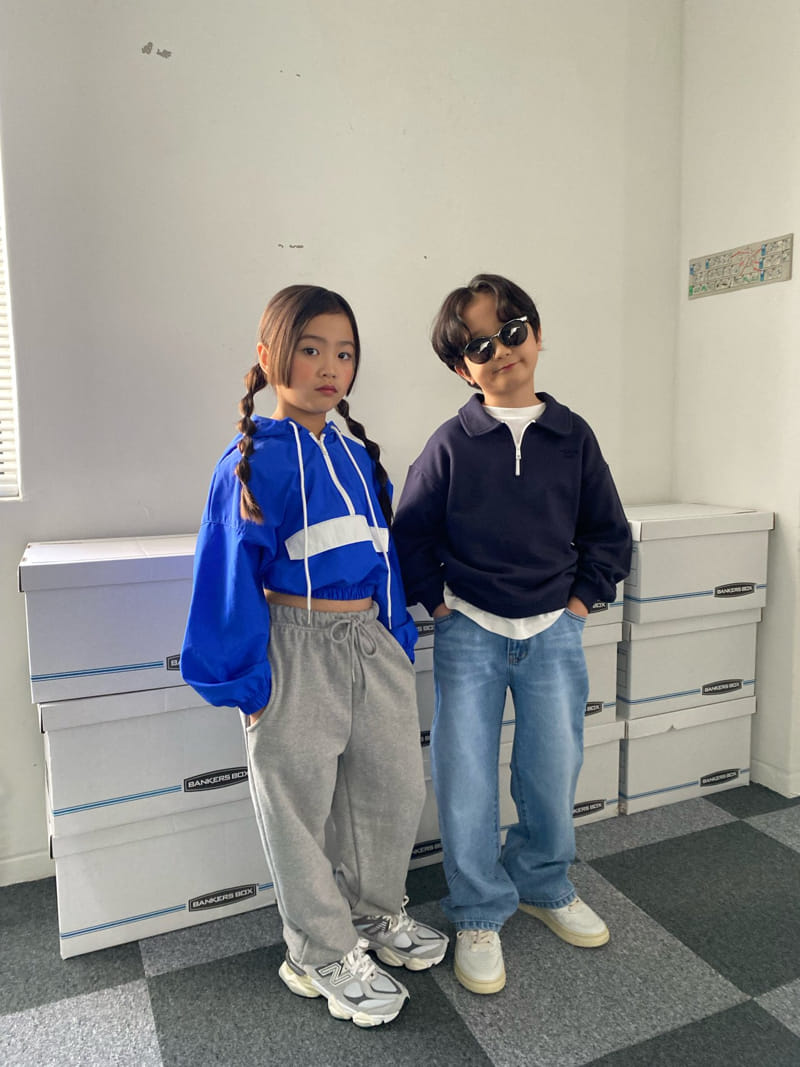 Our - Korean Children Fashion - #fashionkids - Crop Wind Anorak - 6