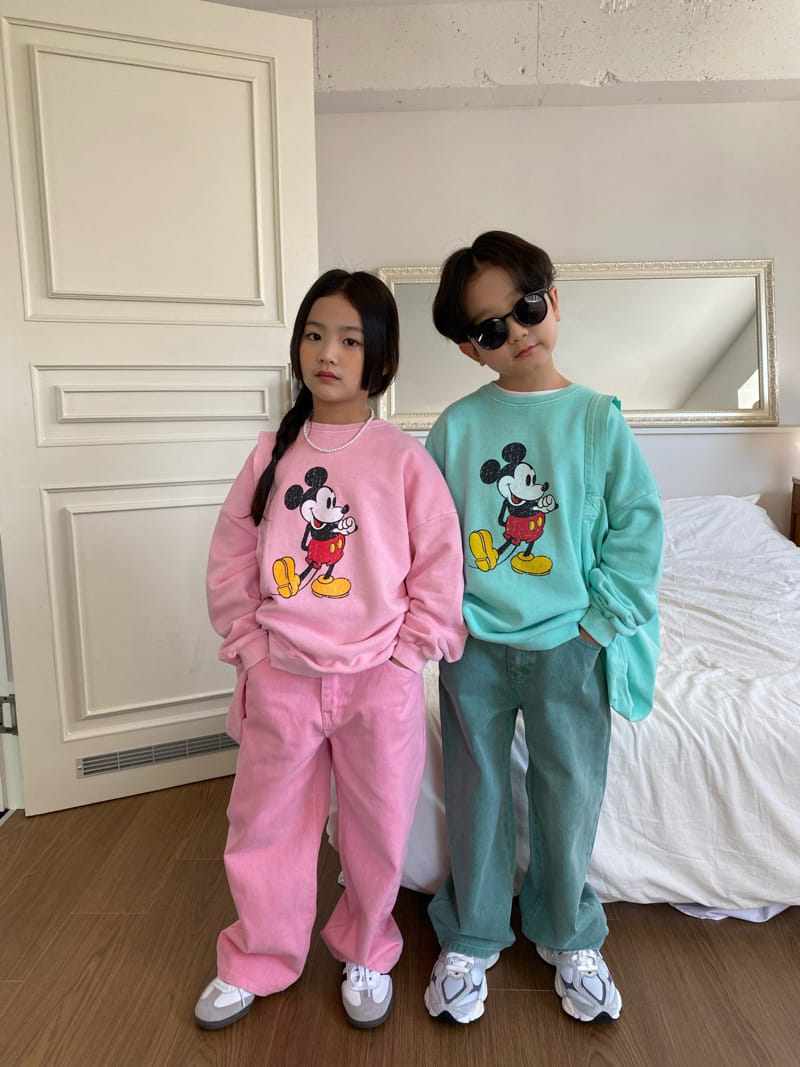 Our - Korean Children Fashion - #fashionkids - Paint M Sweatshirt - 4