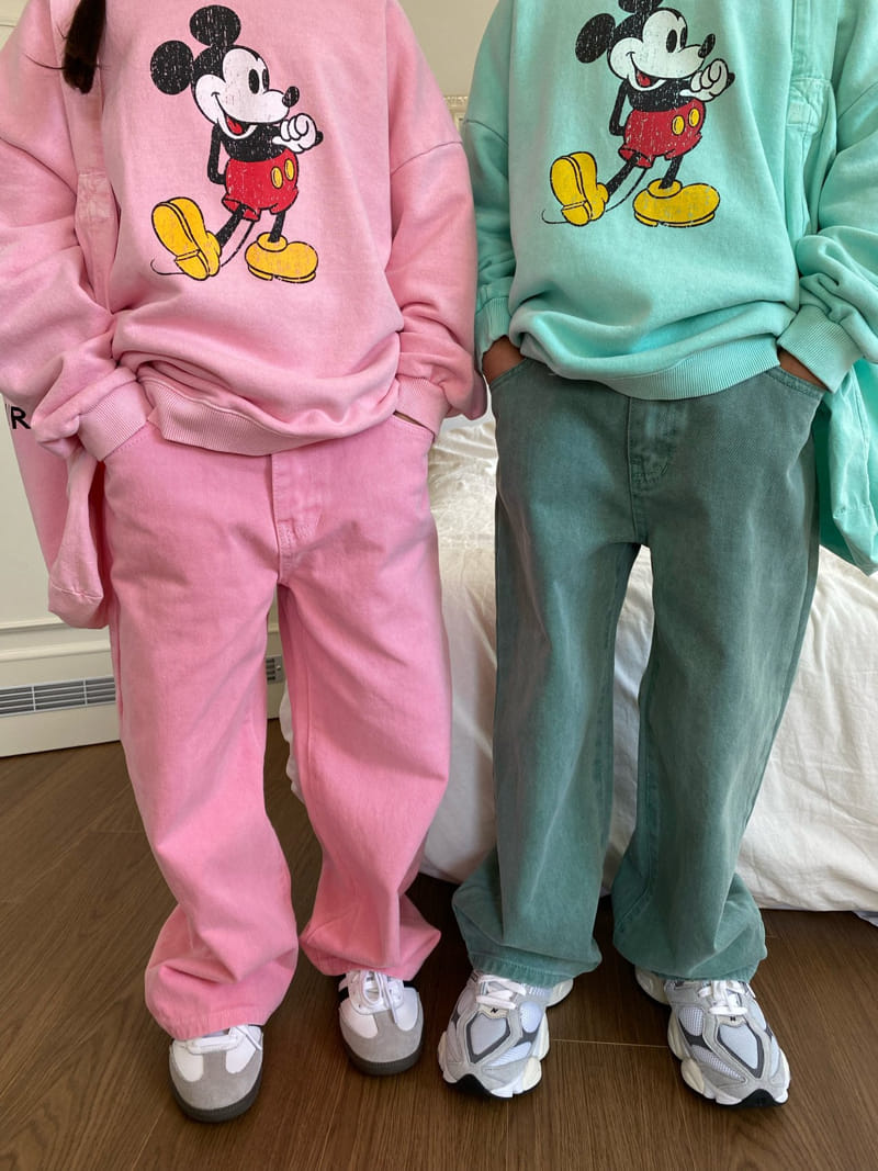 Our - Korean Children Fashion - #kidzfashiontrend - Paint M Sweatshirt - 6