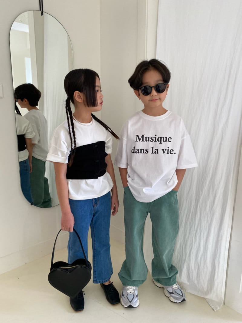 Our - Korean Children Fashion - #kidzfashiontrend - Salt Top Knit Tee - 2