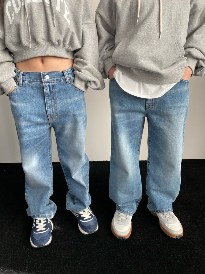 Our - Korean Children Fashion - #littlefashionista - Other Wide Jeans - 2