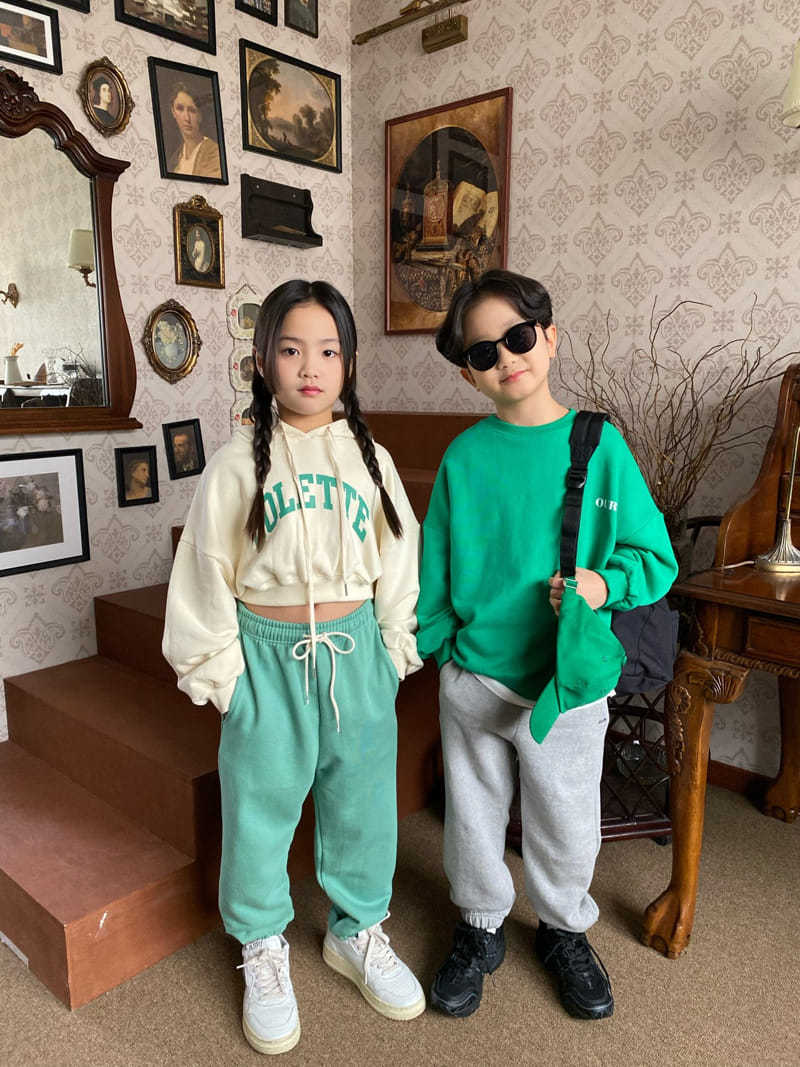 Our - Korean Children Fashion - #littlefashionista - Collect Crop Hoody - 7