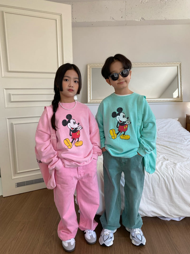 Our - Korean Children Fashion - #magicofchildhood - Paint M Sweatshirt - 9
