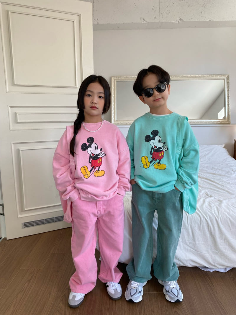 Our - Korean Children Fashion - #prettylittlegirls - Paint M Sweatshirt - 11