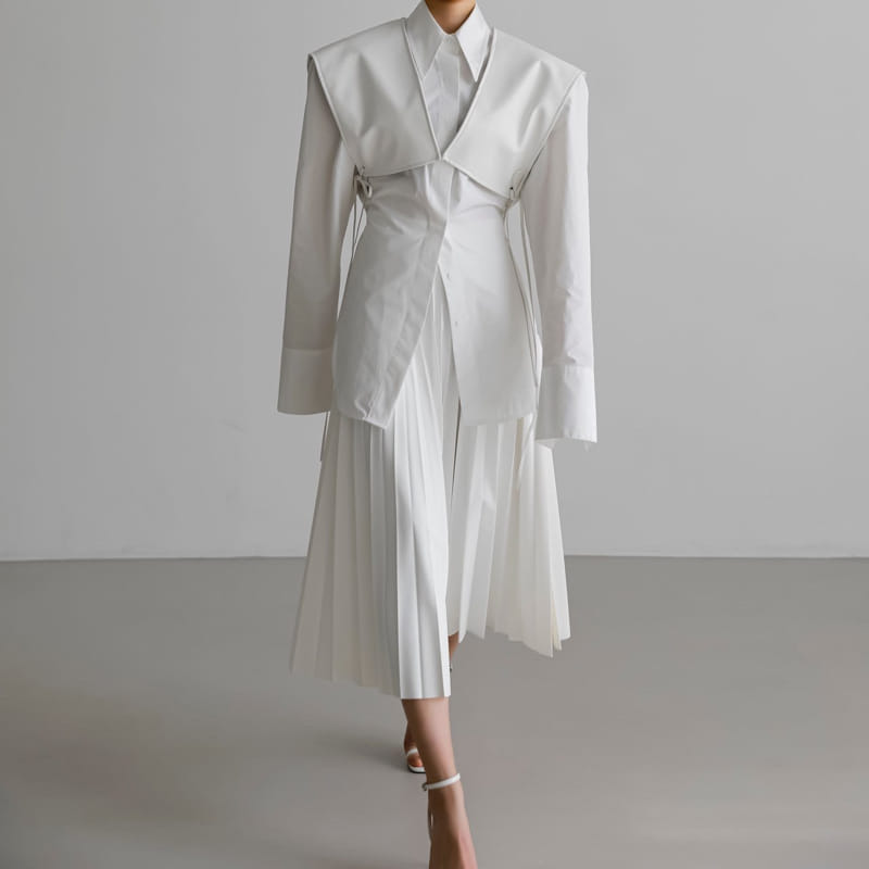 Paper Moon - Korean Women Fashion - #momslook - Leather Skirt
