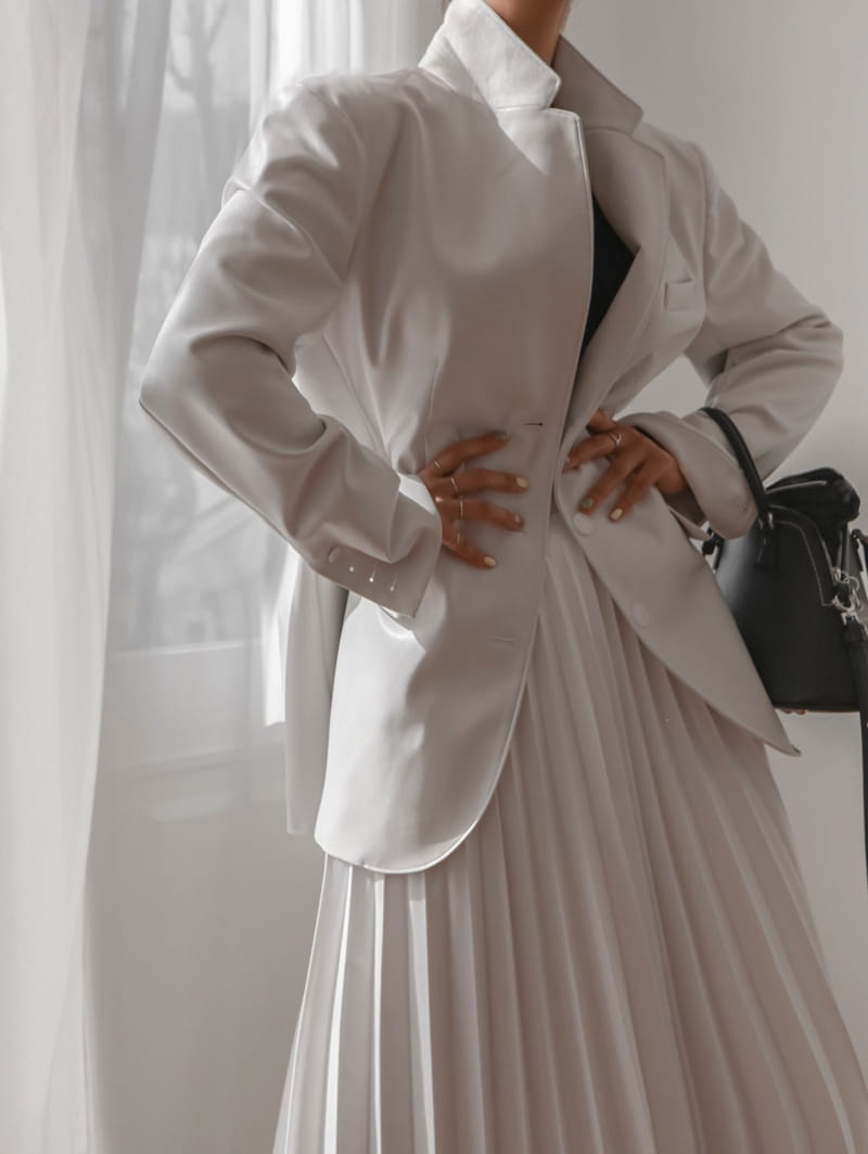 Paper Moon - Korean Women Fashion - #momslook - Leather Skirt - 12