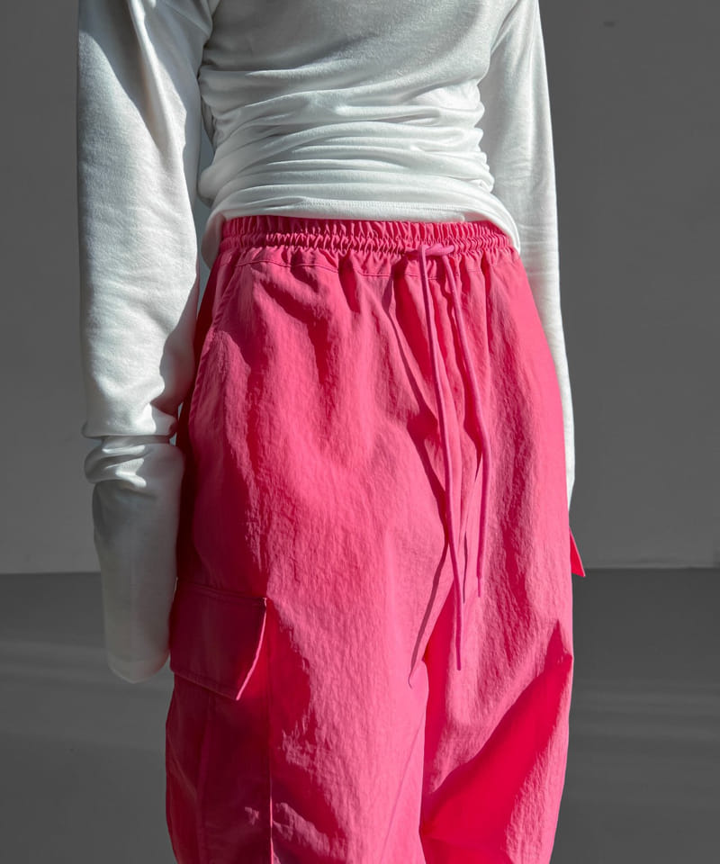 Paper Moon - Korean Women Fashion - #momslook - Nylon Pants - 7