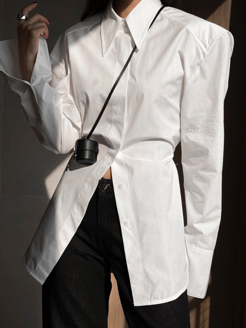Paper Moon - Korean Women Fashion - #momslook - Padded Shirt