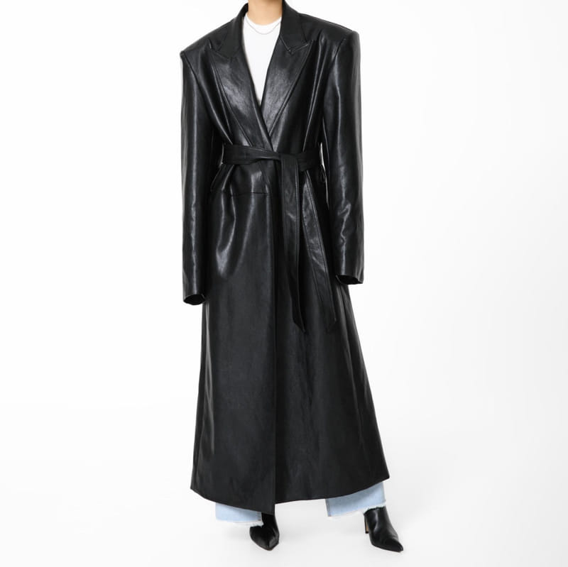 Paper Moon - Korean Women Fashion - #momslook - Oversize Coat - 8