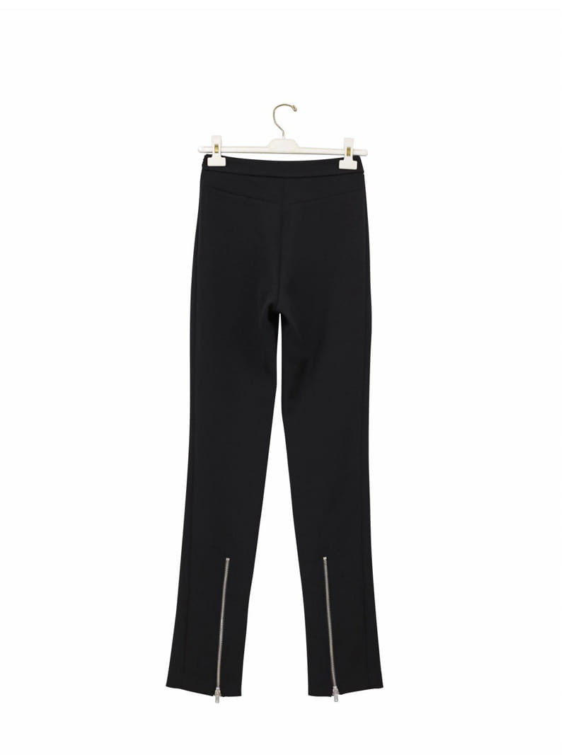 Paper Moon - Korean Women Fashion - #momslook - Back Zipper Pants - 10