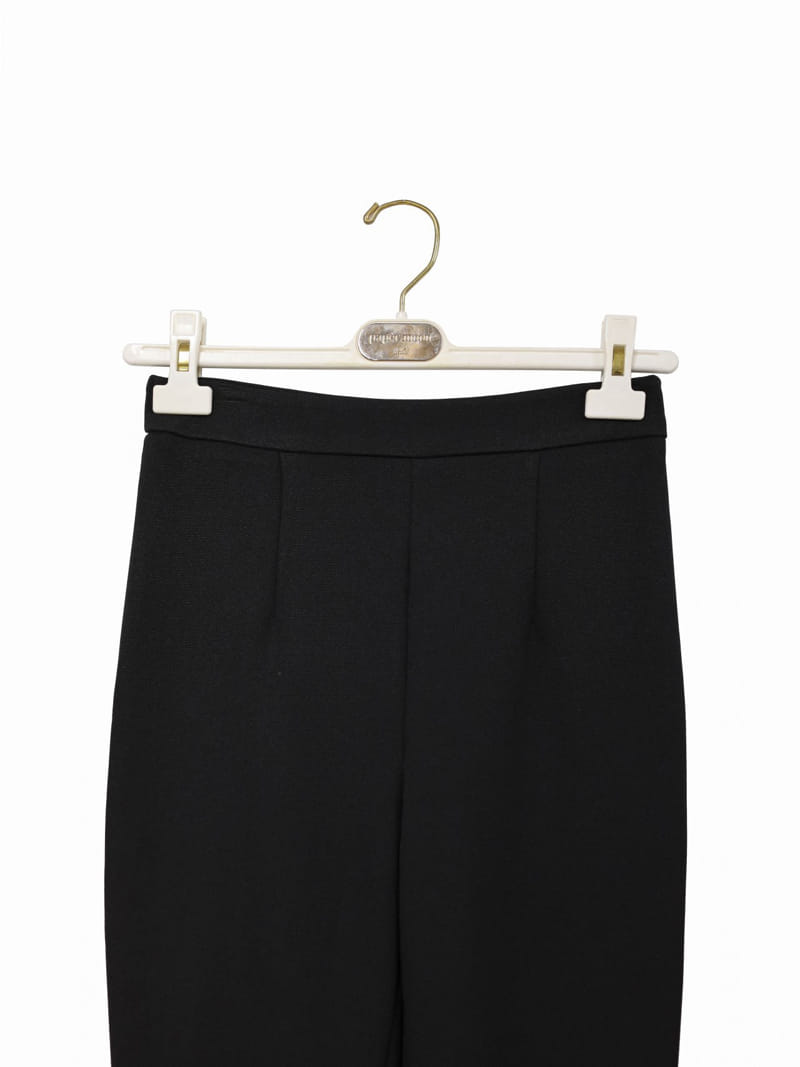 Paper Moon - Korean Women Fashion - #momslook - Back Zipper Pants - 12