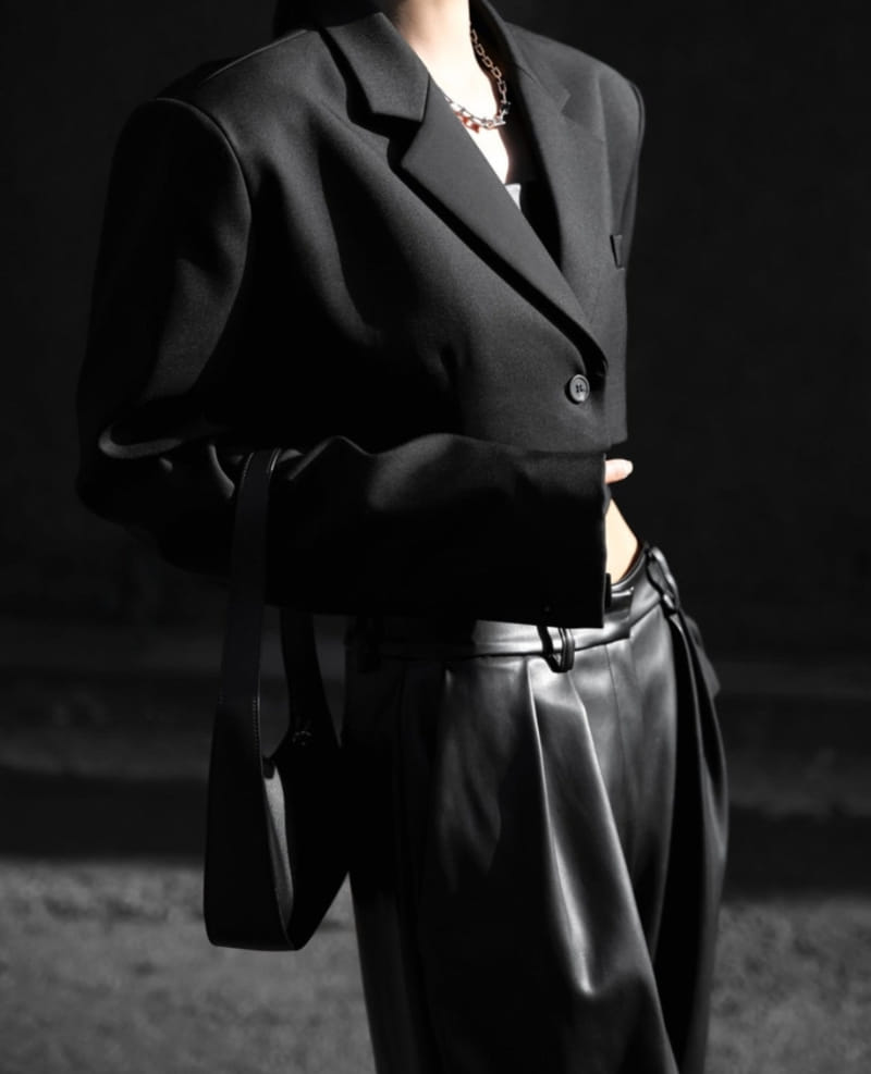Paper Moon - Korean Women Fashion - #romanticstyle - One Button Jacket