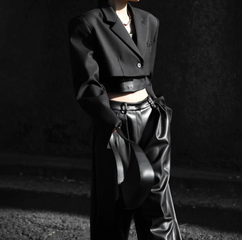Paper Moon - Korean Women Fashion - #shopsmall - One Button Jacket - 2