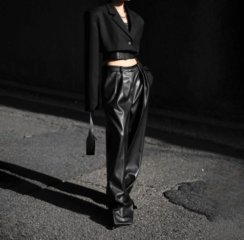 Paper Moon - Korean Women Fashion - #thatsdarling - One Button Jacket - 3