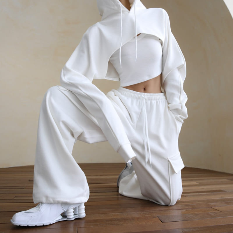 Paper Moon - Korean Women Fashion - #thatsdarling - Cargo Pants - 5