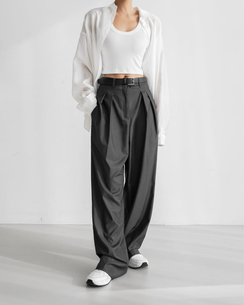 Paper Moon - Korean Women Fashion - #womensfashion - Sheer Silky Shirt - 5