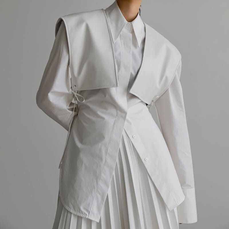 Paper Moon - Korean Women Fashion - #momslook - Leather Skirt - 4