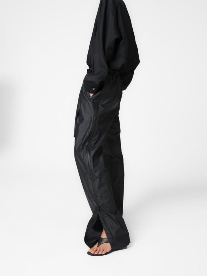 Paper Moon - Korean Women Fashion - #womensfashion - Technical Zipper Pants - 5