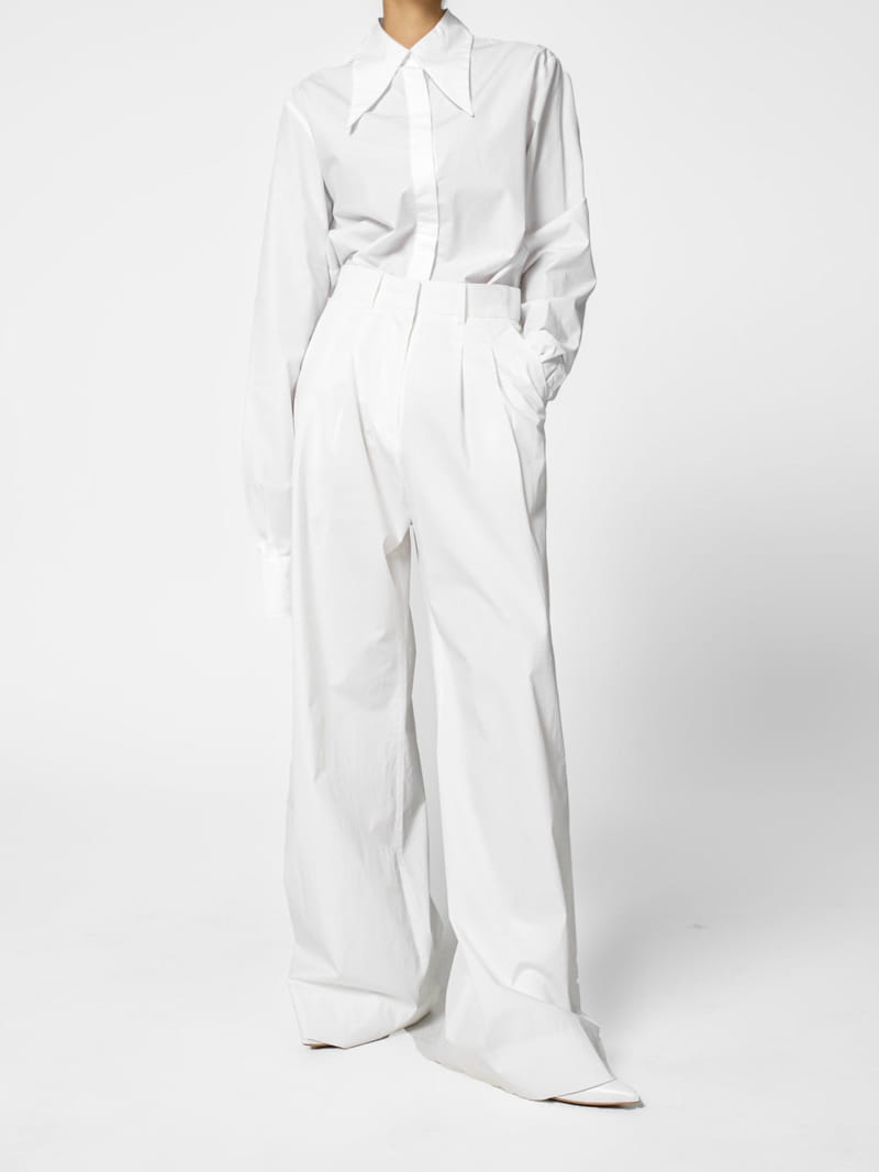Paper Moon - Korean Women Fashion - #womensfashion - Two Pintuck Pants - 12