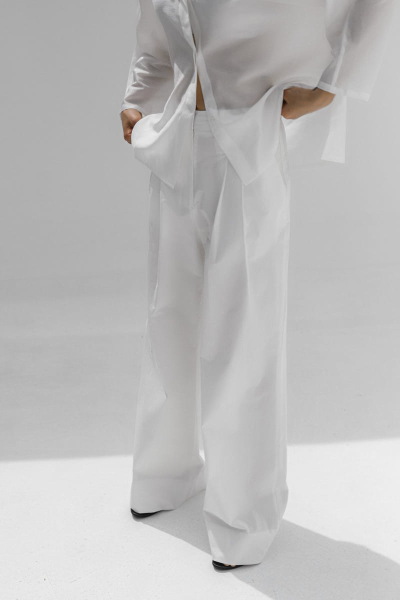 Paper Moon - Korean Women Fashion - #womensfashion - Two Pintuck Pants - 8