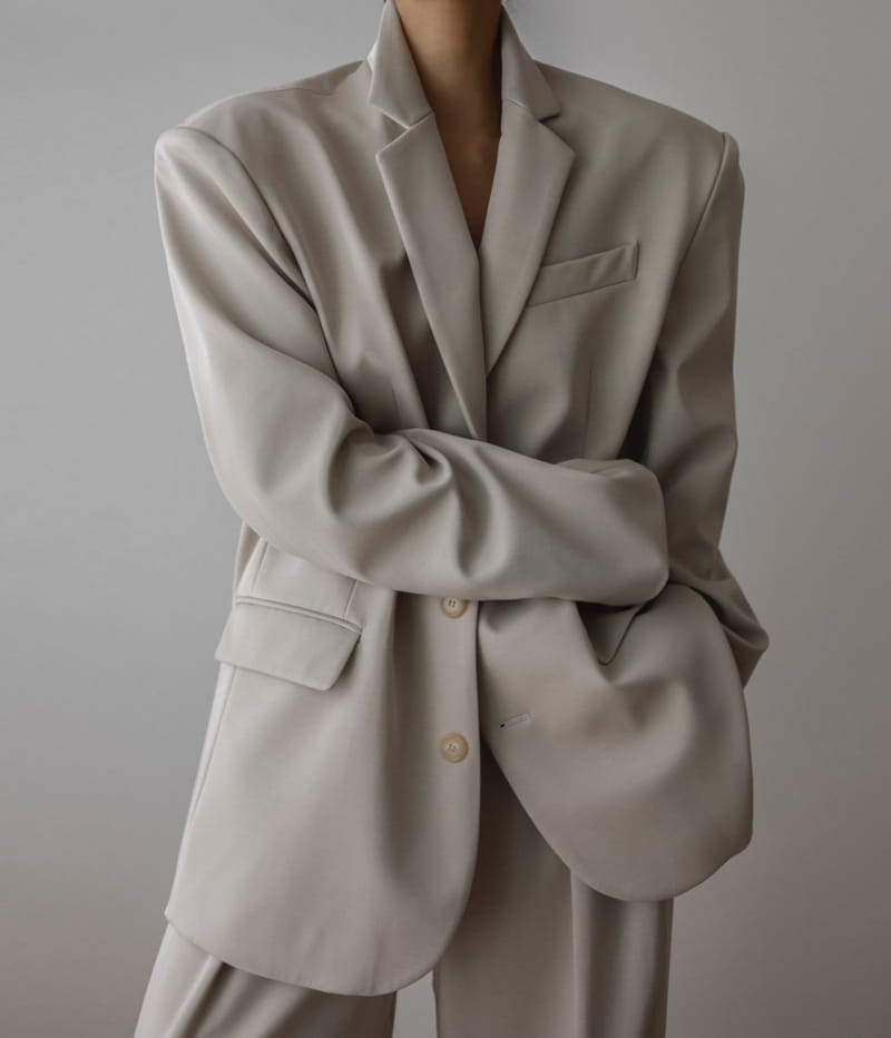 Paper Moon - Korean Women Fashion - #womensfashion - Oversize Jacket - 2