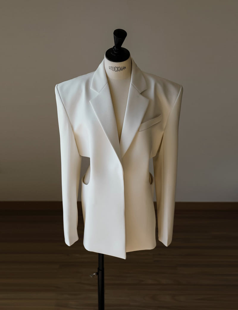 Paper Moon - Korean Women Fashion - #womensfashion - Square Minimal Jacket - 11