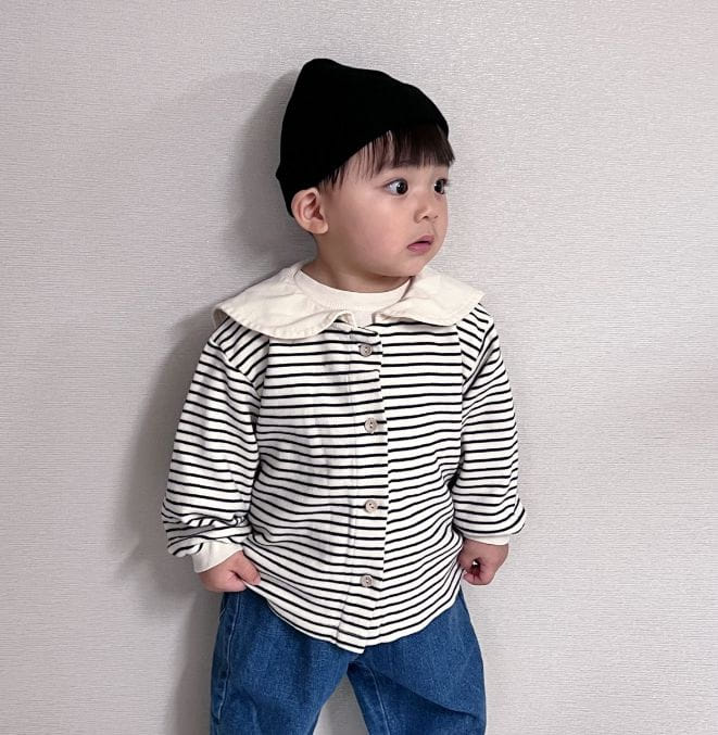 Party Kids - Korean Baby Fashion - #babyboutiqueclothing - Tom Sailot Cardigan