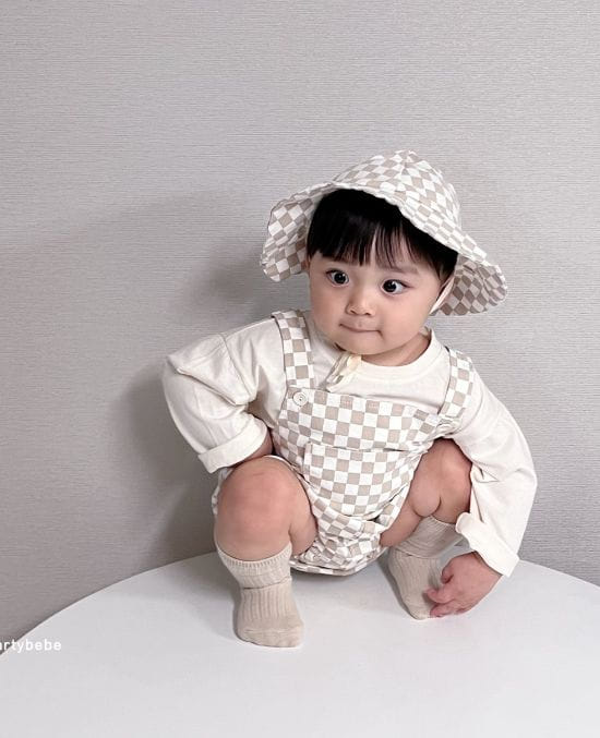 Party Kids - Korean Baby Fashion - #babyclothing - Bans Dungarees Bodysuit - 6