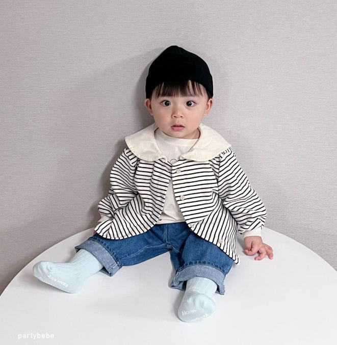 Party Kids - Korean Baby Fashion - #babyfashion - Tom Sailot Cardigan - 4