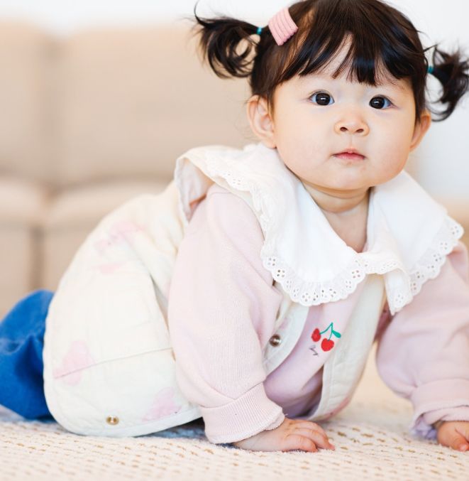 Party Kids - Korean Baby Fashion - #babyfever - Cherry Ble Sweatshirt