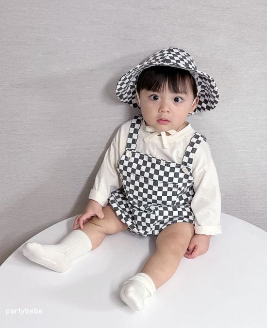 Party Kids - Korean Baby Fashion - #babyfever - Bans Dungarees Bodysuit - 8