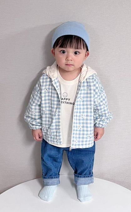 Party Kids - Korean Baby Fashion - #babyfever - Bear Hoody Jumper