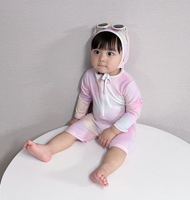 Party Kids - Korean Baby Fashion - #babygirlfashion - Bobos Rashguard Hat Set - 9