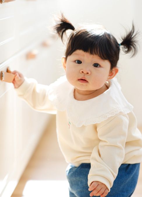 Party Kids - Korean Baby Fashion - #babylifestyle - Cherry Ble Sweatshirt - 3