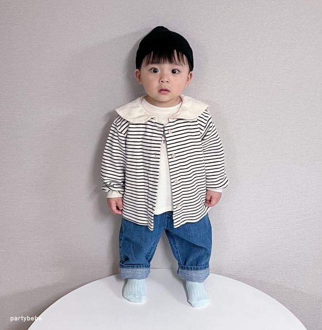 Party Kids - Korean Baby Fashion - #babyootd - Tom Sailot Cardigan - 8