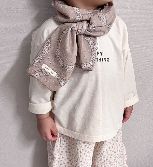 Party Kids - Korean Baby Fashion - #onlinebabyshop - Spring Picnic Muffler - 5