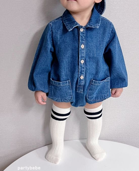 Party Kids - Korean Baby Fashion - #onlinebabyshop - Miu Bodysuit