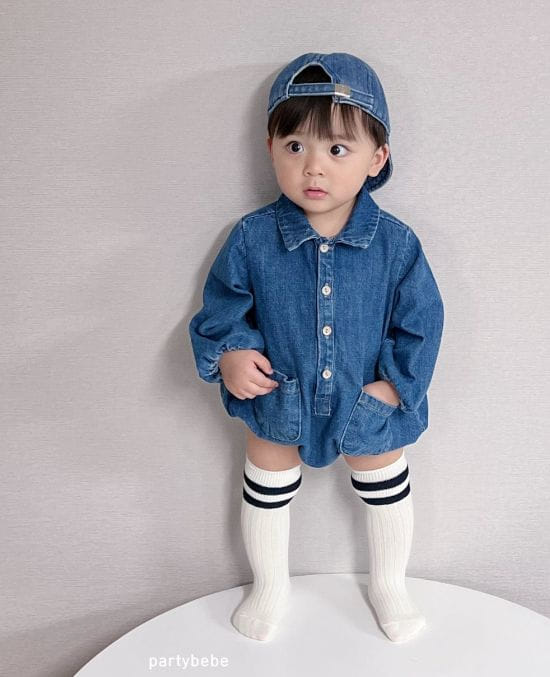 Party Kids - Korean Baby Fashion - #smilingbaby - Miu Bodysuit - 2