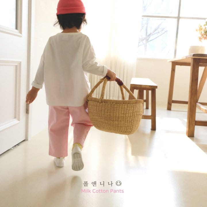 Paul & Nina - Korean Children Fashion - #childofig - Milk Pants - 7