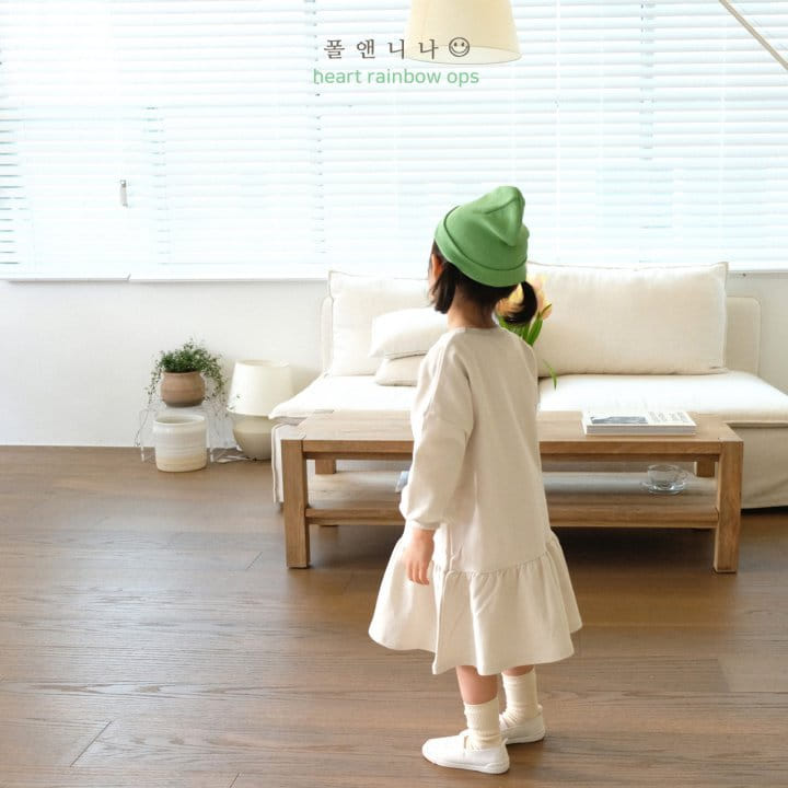 Paul & Nina - Korean Children Fashion - #childrensboutique - Heart Rainbow One-pice - 12